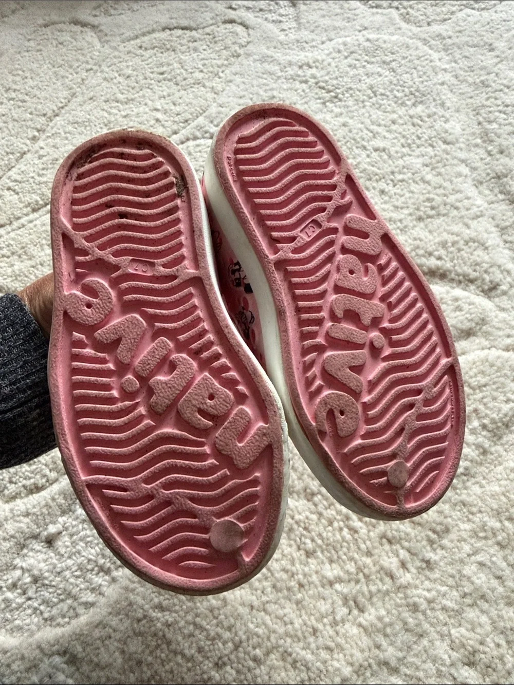 Native c7 Kids' Minnie Pink Slip-On Shoes